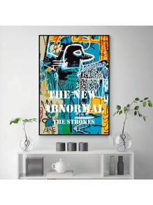 1PC Music Band The Strokes Concert Poster Ideal Gift Canvas Painting Posters And Print Wall Decor Room Decoration Wall Art Pictures Aesthetic For Living Home Bedroom Decor No Frame