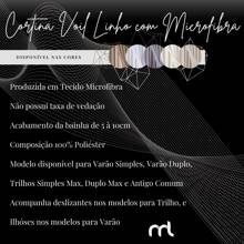 Linen Gauze Voile Curtain With Microfiber Lining 8 Meters Standard (For Rod), Silver Eyelets - 米色 - 查看 4