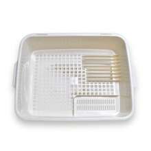 Medium Plastic Drainer - Beige - View 5