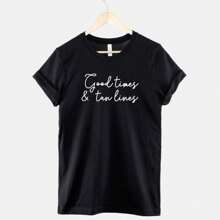 Good Times And Tan Lines Tshirt - Summer Vacation T Shirt
