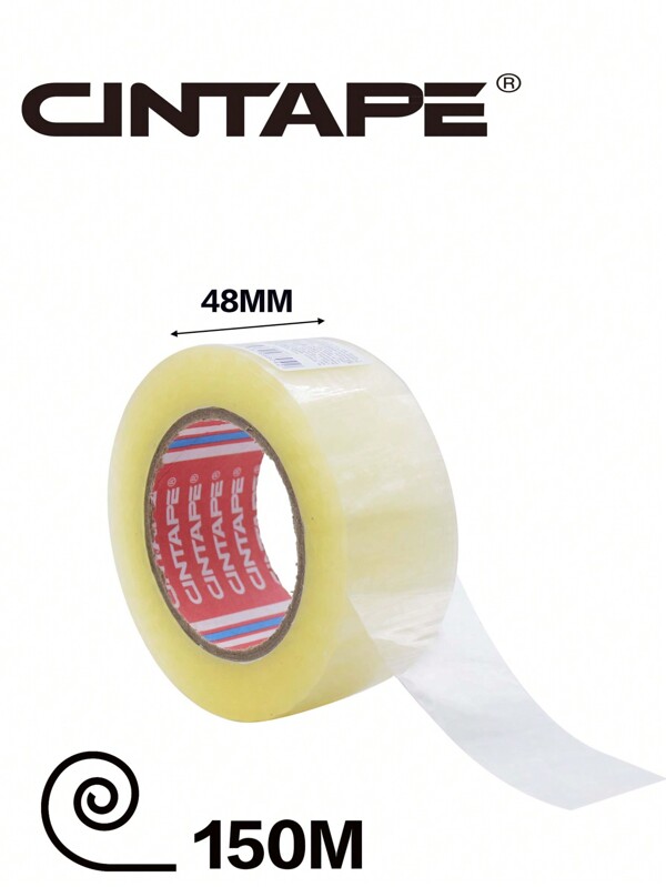 Set de 6 rollos de cinta adhesiva transparente de 48 mm * 150 m, para uso doméstico