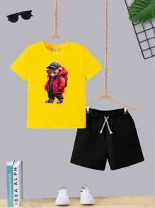 Tween Boys Sets - Màu vàng - Xem 1