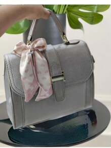 Versatile Rhinestone Mini Crossbody Bag Mobile Phone Bag Popular Waist Bag Crossbody Bag - Grey - View 1