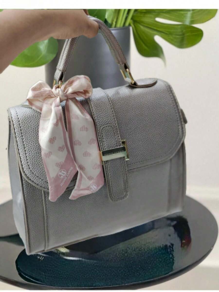 Versatile Rhinestone Mini Crossbody Bag Mobile Phone Bag Popular Waist Bag Crossbody Bag - Grey - View 1