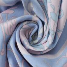 Men's Floral Print Long Sleeve Single-Breasted Style Shirt - Pink - View 6