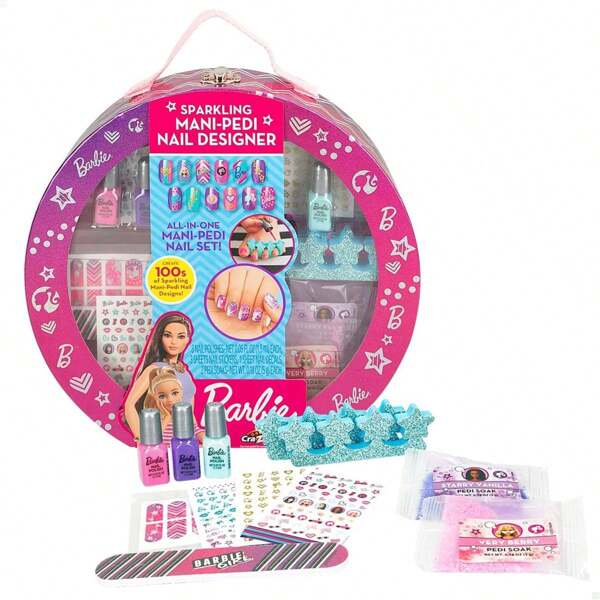 Color Baby Barbie-Maniküre- und Pediküre-Etui – kreieren Sie bis zu 100 verschiedene Designs! (Farbe Baby 48428) ✅ Lieferung 24/48h nach Spanien (Halbinsel)