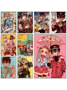 1PC Toilet Bound Hanako Kun Japan Anime Ideal Gift Canvas Painting Posters And Print Wall Decor Room Decoration Wall Art Pictures Aesthetic For Living Home Bedroom Decor No Frame