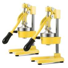 SOGA 2X Commercial Manual Juicer Yellow
