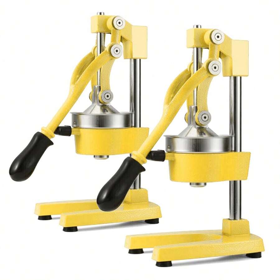 SOGA 2X Commercial Manual Juicer Yellow