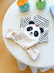 1pc Pet Clothes, Cute Bear Patterned Overalls For Small Dogs & Cats, Warm & Comfortable Outfit For Small Pets, Suitable For Autumn/Winter