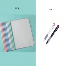 6pcs 3 In 1 Ballpoint Pen Back To School