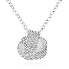 Silver Plating Hot Pretty Ball Necklace For Woman Jewelry Fashion Party Wedding Accessories Gifts