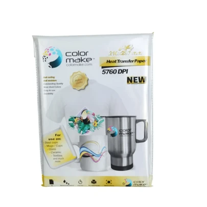 Paquete Papel Para Sublimar Color Make 100 Hojas Premium A4