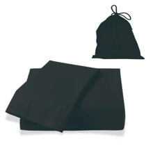 Single Drawer Sheet And 1 Cotton-Touch Microfiber Pillowcase - 黑色 - 查看 1