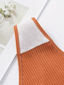 Kit 15 Calcinha Fio Dental Feminina Luxo semi Algodão Canelada