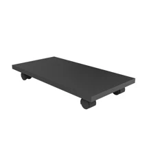 Deliquadros PC Gamer CPU Base Support With Wheels - Negro - Ver 2
