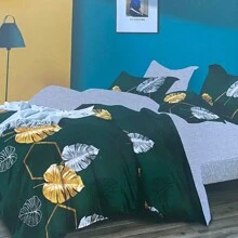 Set di biancheria da letto double face morbida e accogliente con motivi belli e originali Set da 3 pezzi: 2x federa 70x80 cm + 1x copripiumino 160x200 cm | Ampia selezione Bicolore delicata e morbida perfetta per la tua casa o hotel regalo! Design classico e semplice. Stile glamour, boho, arredamento moderno della camera da letto. Lavabile in lavatrice camera da letto! - 184 - Visualizzare 2