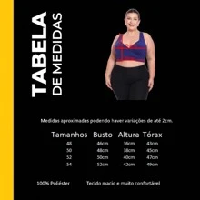 Women's Plus Size Fitness Top Academia Decote - Gris - Ver 3