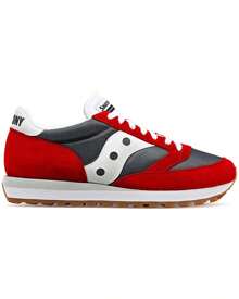 SAUCONY Jazz 81 - 运动鞋 - 紅色和灰色 - 查看 1