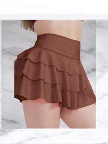 Falda Short con Olán.