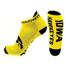 Iowa Hawkeyes Gold & Black Footies