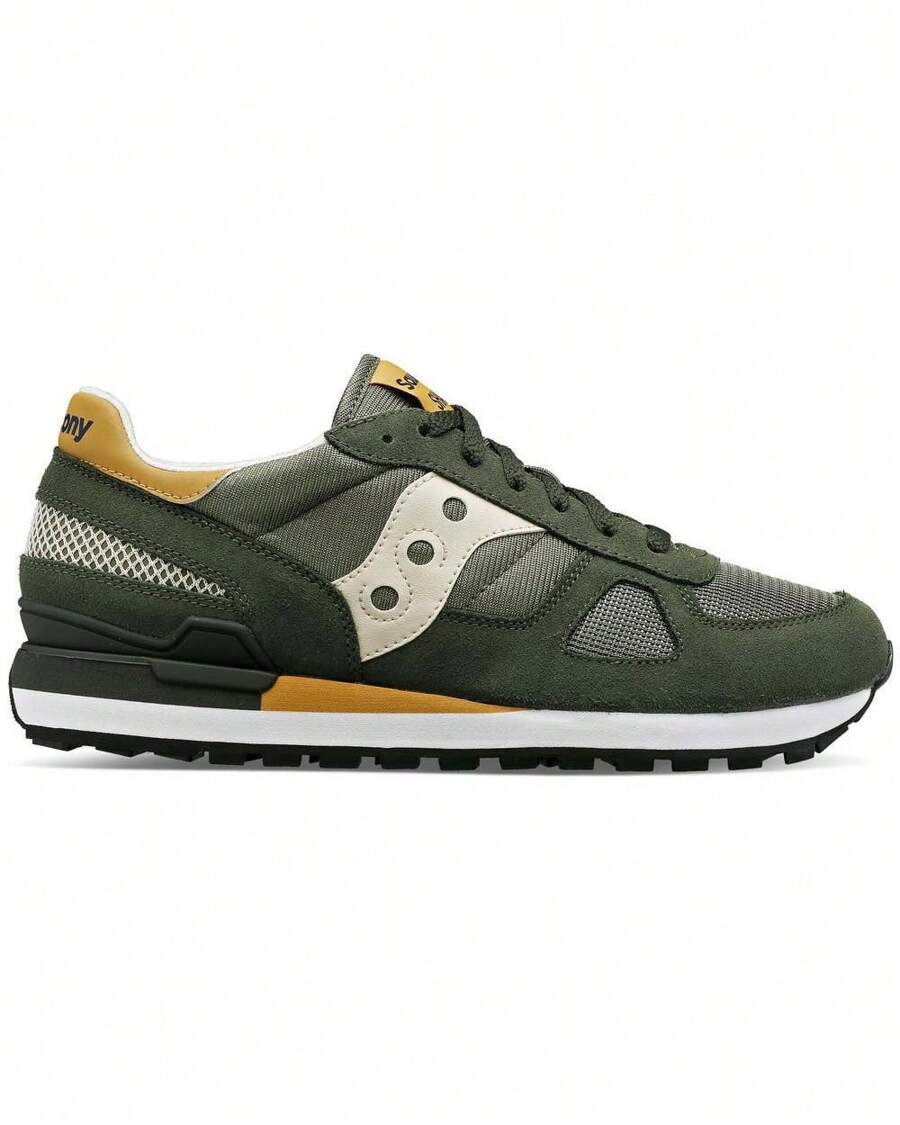 SAUCONY Shadow Original - Sneakers - Green and Gray - View 1