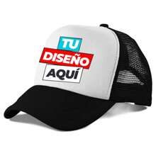 Gorras Personalizadas Con Tu Diseño logo Trucker Malla - Multicolor - Ver 4