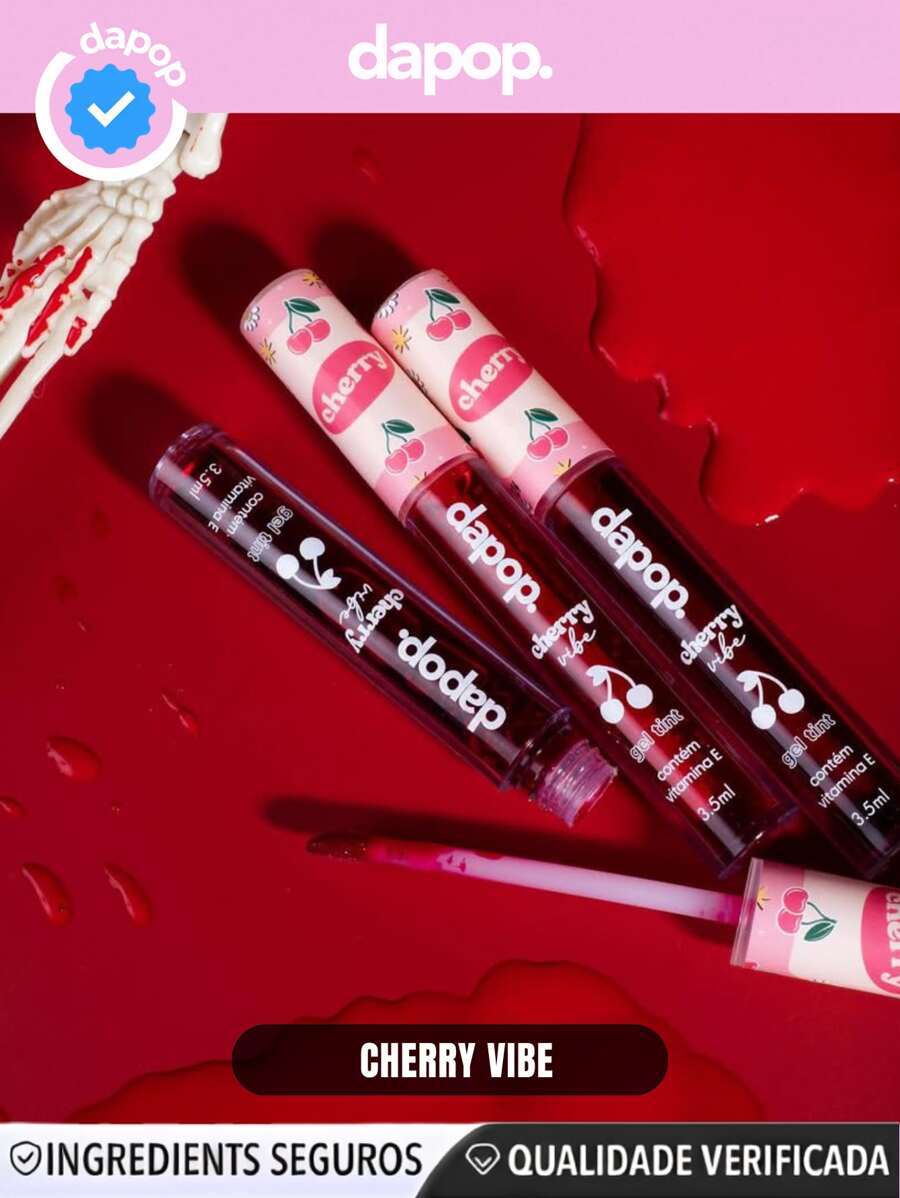 Gel Tint Cherry Vibe - Dapop Festa Junina