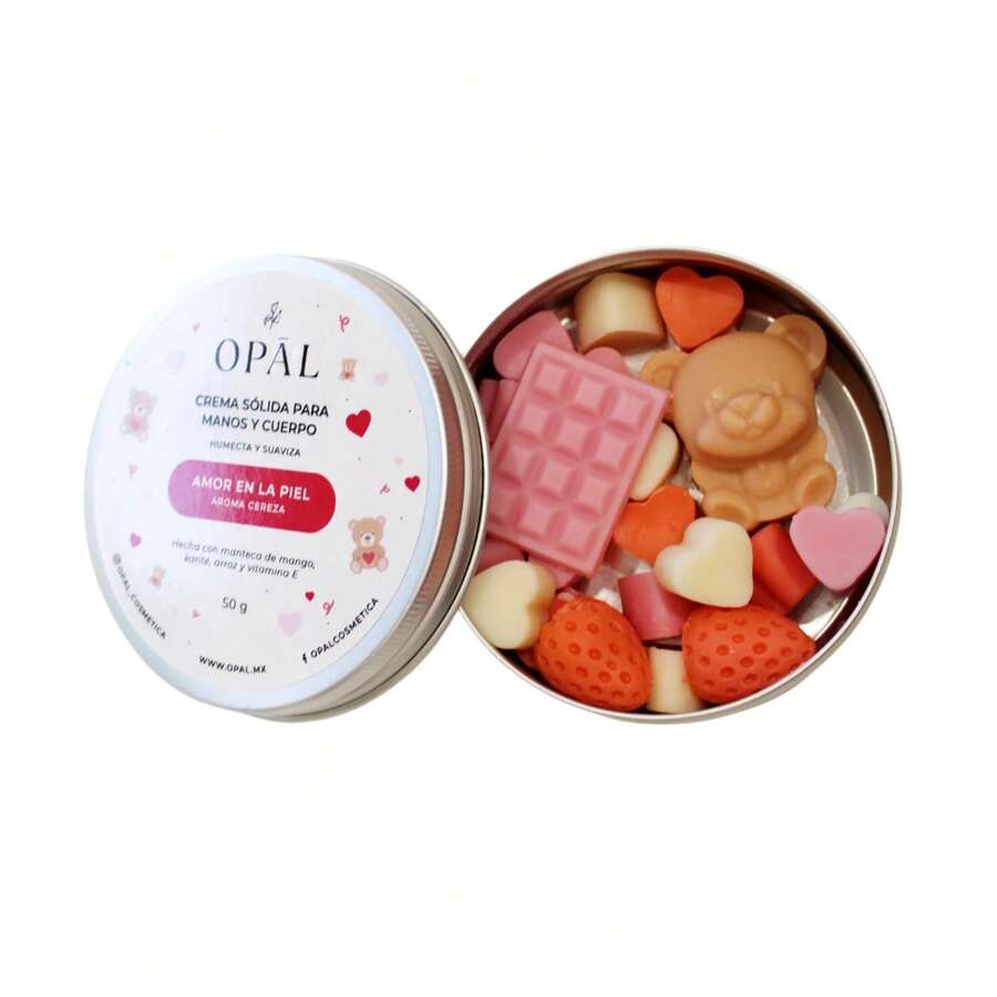 Solid Hand Creams Love On Your Skin - Opal - 西瓜粉 - 查看 1