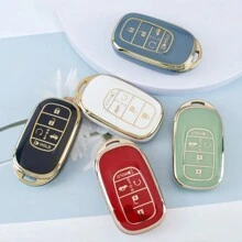 1pc Key Fob Cover Case For 2022 2023 For Civic For Accord For CR-V For Pilot Anti Fall And Dust-Proof Keybag