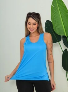 Conjunto Academia Feminino Regata Tapa Bumbum e Short Legging Cintura Alta Esportivo Fitness