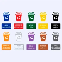 20L Garbage Bags Colors For Intelligent Separation - Grey - View 3