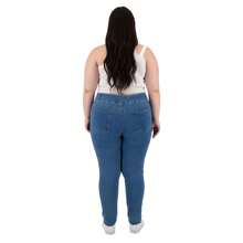 Pantalón Skinny Britos Jeans Mujer Curvy Azul 024496 - Azul - Ver 6