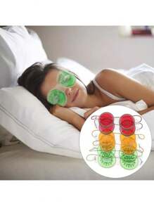 Antifaz Gel Térmico Para Ojos Migraña Ojera Descansa, Relajante de Ojos y Ojeras, Para Contorno de Ojos, Ayuda para la Fatiga. Mascarillas de Gel de Colágeno Calmantes para ojeras y hinchazón, parches de terapia fría/caliente para ojos, Antifaz para Dormir Suave y Opaco Unisex. Parches de Gel en Frio Antifaz Para Ojos Frutas al Azar, Almohadillas de presión ocular de doble función caliente/fría, adecuadas para verano y exterior, deportes, viajes, cocina, dormitorio, escuela, oficina, mujeres, hombres, adultos. Se envian al Azar - Multicolor - Ver 2