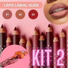 Lip Contour Pencil Retractable Sharpener Nude Ombré Lips Gradient Cheap Jasmyne Draw Mouth