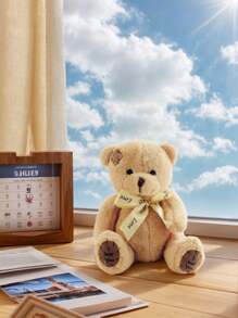 5.11in Lovely Teddy Bear Plush Toys Stuffed Soft Animal Bear Kawaii Dolls For Kids Baby Children Valentine Gift Birthday Gift Christmas Decor Home Kids Girls Gifts Festival