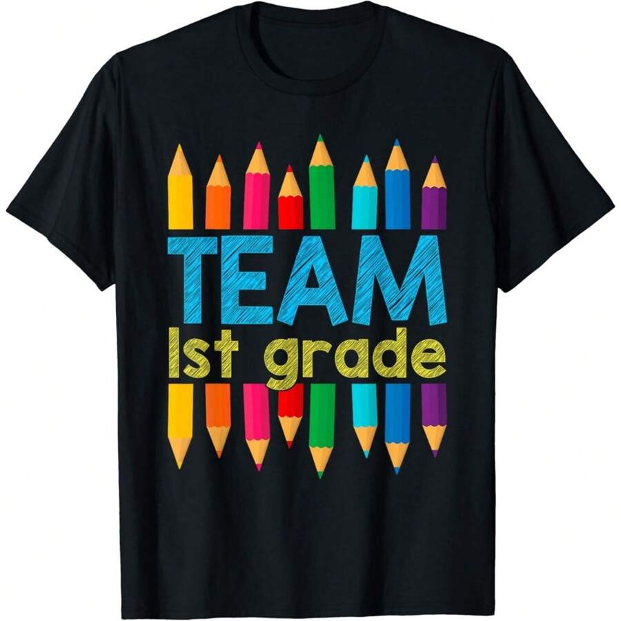 Team First Grade Back To School 1st Grade Teacher Student - Gift Unisex T-Shirt