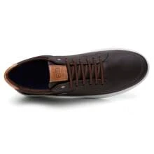 Men's Casual Lace-Up Sneakers, Versatile Everyday - Rust Brown - View 5