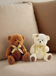 5.11in Lovely Teddy Bear Plush Toys Stuffed Soft Animal Bear Kawaii Dolls For Kids Baby Children Valentine Gift Birthday Gift Christmas Decor Home Kids Girls Gifts Festival