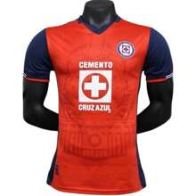 JERSEY CRUZ AZUL TERCERA ROJA 2025 - Rojo - Ver 1