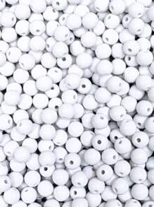 Kit 1600 miçanga sortidas + Fio Missangas Entremeio Pérolas Pulseira Colar Infantil Bijuteria