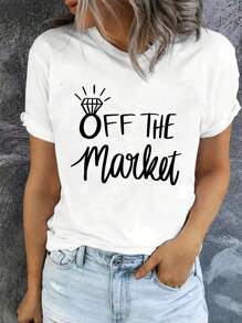 100% Cotton Unisex "Off The Market" T - Shirt