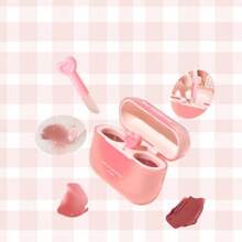 Labiales 2 en 1 en Forma de Audífono - Hidratación y Color en un Solo Producto, Diseño Portátil y Moderno, Ideal para Labios Suaves y Radiantes - Multicolor - Ver 3