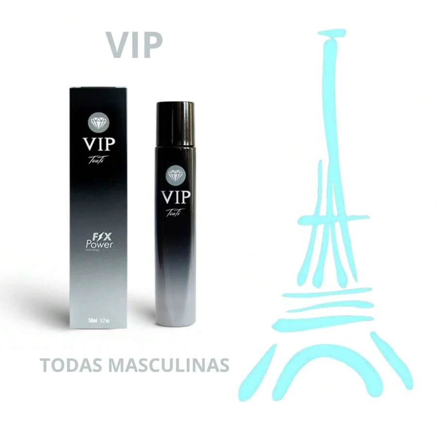 Perfume Touti Vip Todas Fragrancias Masculino Luxo Marcante 50 ml Festa Junina - VIP 48 - Visão 1