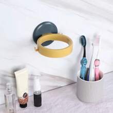 Suporte Para Secador Cabelo de Parede Giratorio 360 Adesivo Organizador Banheiro