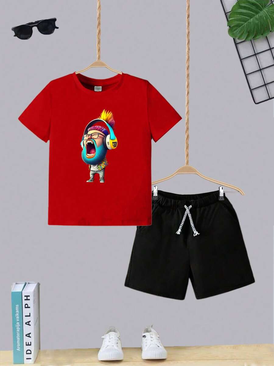 Tween Boys Sets - Đỏ - Xem 1