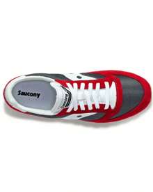 SAUCONY Jazz 81 - 运动鞋 - 紅色和灰色 - 查看 2