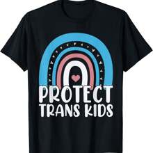 Protect Trans Kids Transgender Support LGBT Pride Month T-Shirt
