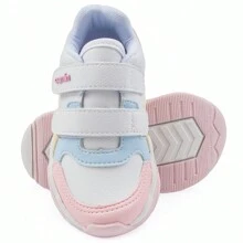 Tênis Infantil Menina Energy Divertido Tira Aderente Confortável Promoção Original Camin