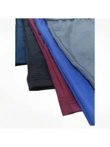 Men's Microfiber Cycling Boxer Shorts Long Leg Adult Promotion - 藏蓝色 - 查看 4